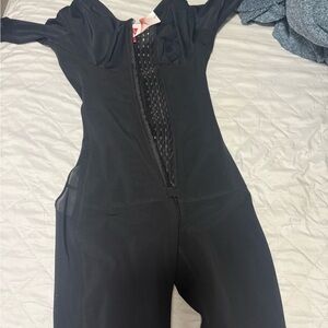 Black Full-Body Suit